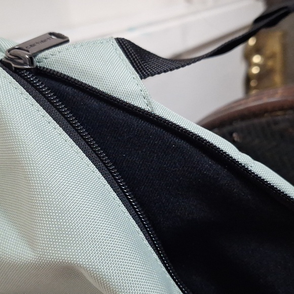 Carhartt  Turquoise Canvas Sling Bag - Picture 6 of 12